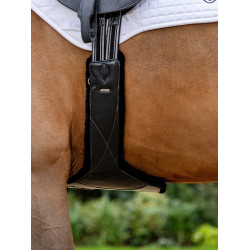 Banda peitoral LeMieux modelada Arika lã sintética Preto Banda peitoral LeMieux modelada Arika lã sintética Preto