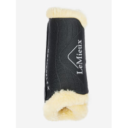 Guêtres de dressage mouton LeMieux Motionflex Preto / natural