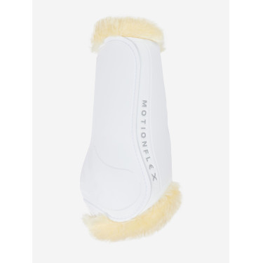 Guêtres de dressage mouton LeMieux Motionflex Branco / natural