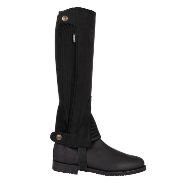 Mini-chaps em Tecido Sintético Amara Umbria Equitazione Preto