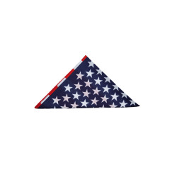 Bandana com Estampa da Bandeira dos EUA ou Confederada Pool's Bandana com Estampa da Bandeira dos EUA ou Confederada Pool's