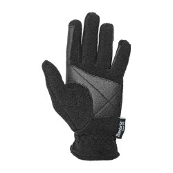 Fleece- und Kunstlederhandschuhe 169 Umbria Equitazione Preto