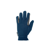 Fleece- und Kunstlederhandschuhe 169 Umbria Equitazione Marinho