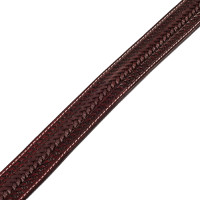 Cinto Western Gravado com Fivela de Cobre e Zinco Pool's Castanho escuro Cinto Western Gravado com Fivela de Cobre e Zinco Pool's Castanho escuro