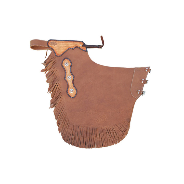 Chaps Western em Couro Liso Rodeo Lakota