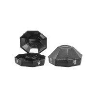 Caixa de Chapéu Western Umbria Equitazione Preto