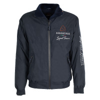 Casaco de Inverno Amahors Sport Team com Forro Polar Umbria Equitazione Marinho