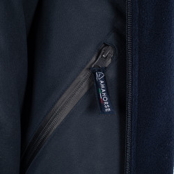 Casaco de Inverno Amahors Sport Team com Forro Polar Umbria Equitazione Marinho Azul-marinho