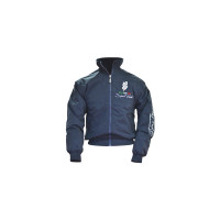Bomber de Inverno Umbria Sport Team com Forro Polar Umbria Equitazione Marinho Azul-marinho
