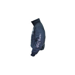 Bomber de Inverno Umbria Sport Team com Forro Polar Umbria Equitazione Marinho Azul-marinho