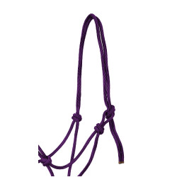 Caveção de Corda com Nós Ajustável Waves Design 8mm Pool's Violeta / preto Caveção de Corda com Nós Ajustável Waves Design 8mm Pool's Violeta / preto