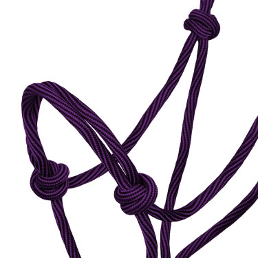 Caveção de Corda com Nós Ajustável Waves Design 8mm Pool's Violeta / preto Caveção de Corda com Nós Ajustável Waves Design 8mm Pool's Violeta / preto