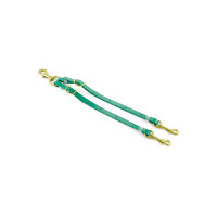 Forquilha Martingale Biothane Ajustável Lakota Turquesa Azul