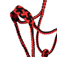 Gevlochten Nylon Halster Pool's Preto / vermelho Gevlochten Nylon Halster Pool's Preto / vermelho