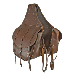 Bolsa de Sela em Bezerro Fecho com 3 Tiras Pool's Bolsa de Sela em Bezerro Fecho com 3 Tiras Pool's