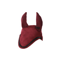 Touca para Pônei em Algodão com Vivo Contrastante Supreme Bordô / preto Bordô Touca para Pônei em Algodão com Vivo Contrastante Supreme Bordô / preto Bordô