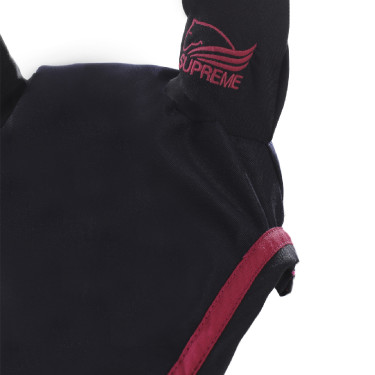 Touca para Pônei em Algodão com Vivo Contrastante Supreme Marinho / fúcsia Azul Touca para Pônei em Algodão com Vivo Contrastante Supreme Marinho / fúcsia Azul