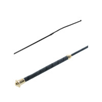 Chicote de Dressage com Cabo Grip Ouro/Prata Umbria Equitazione Ouro / preto