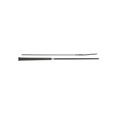 Chicote de Dressage com Cabo Antiderrapante Estilo Golfe, Haste Preta Fosca Umbria Equitazione Chicote de Dressage com Cabo Antiderrapante Estilo Golfe, Haste Preta Fosca Umbria Equitazione