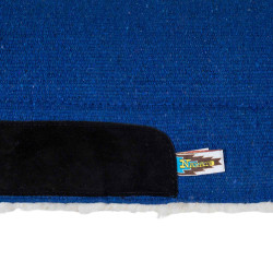 Tapete Western Básico Cor Lisa Lakota Azul royal