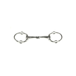 Mors Gag Eggbutt em Inox Umbria Equitazione