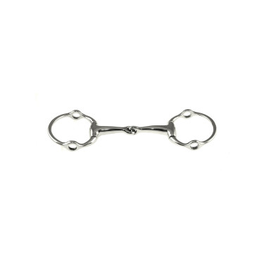 Mors Gag Eggbutt em Inox Umbria Equitazione