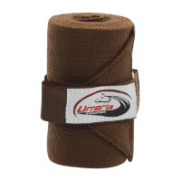 Bandas de Trabalho Elásticas com 4 Umbria Equitazione Castanho escuro