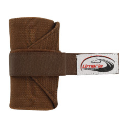 Bandas de Trabalho Elásticas com 4 Umbria Equitazione Castanho escuro