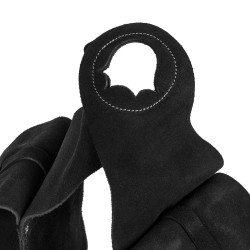 Bolsa Dianteira em Camurça Lakota Preto Bolsa Dianteira em Camurça Lakota Preto