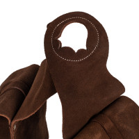 Bolsa Dianteira em Camurça Lakota Castanho