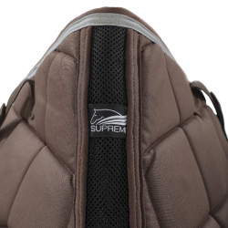 Almofada de Sela Acolchoada Jumping Supreme Castanho / cinzento claro