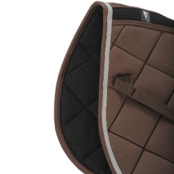 Almofada de Sela Acolchoada Jumping Supreme Castanho / cinzento claro