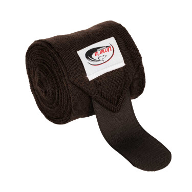 Bandagens de Repouso em conjunto de 4 Umbria Equitazione Castanho escuro Bandagens de Repouso em conjunto de 4 Umbria Equitazione Castanho escuro