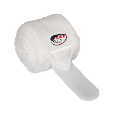 Bandagens de Repouso em conjunto de 4 Umbria Equitazione Branco