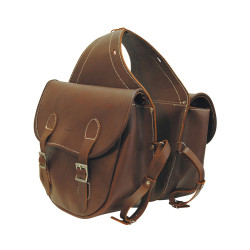 Alforje de Selim Lakota Deluxe em Couro com 2 Bolsos Pool's Alforje de Selim Lakota Deluxe em Couro com 2 Bolsos Pool's