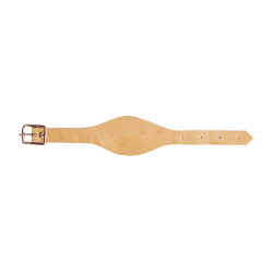 Fecho de estribeiras Lakota em Couro Moldado Natural Castanho