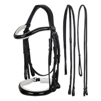 Bridão com Acolchoamento Branco Nadege Supreme Preto Bridão com Acolchoamento Branco Nadege Supreme Preto