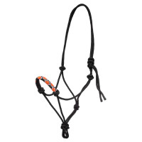 Cabezada de Corda com Nós com Decorações Navajo Pool's Preto