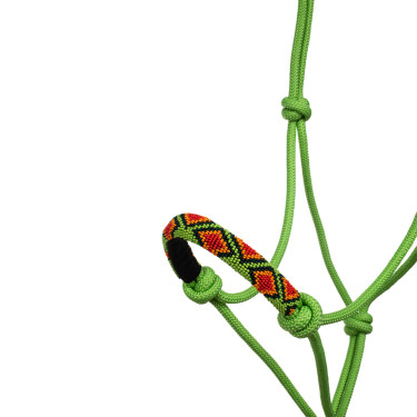 Cabezada de Corda com Nós com Decorações Navajo Pool's Limão Amarelo