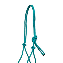 Cabezada de Corda com Nós com Decorações Navajo Pool's Turquesa Azul Cabezada de Corda com Nós com Decorações Navajo Pool's Turquesa Azul