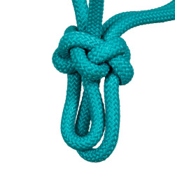 Cabezada de Corda com Nós com Decorações Navajo Pool's Turquesa Azul Cabezada de Corda com Nós com Decorações Navajo Pool's Turquesa Azul