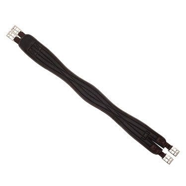 Cilha Inglesa em Neoprene com Elásticos Umbria Equitazione Castanho Cilha Inglesa em Neoprene com Elásticos Umbria Equitazione Castanho