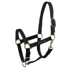Cabresto de Nylon com Reforço de Couro Umbria Equitazione