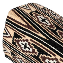 Tapete NZ Wool Contour Shape 33x38 Pool's Bege / marrom