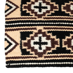 Tapete NZ Wool Contour Shape 33x38 Pool's Bege / marrom