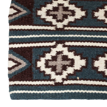 Tapete NZ Wool Contour Shape 33x38 Pool's Cinza / branco Cinzento