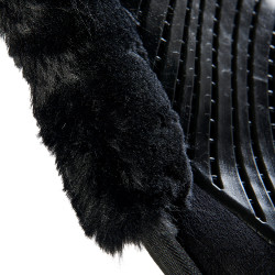Amortecedor MF-S JCCS-S CW-CS Suécia e Pele de Carneiro Ecológica Acavallo Preto / preto