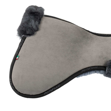Amortecedor MF-S JCCS-S CW-CS Suécia com Pele de Carneiro Integral Acavallo Cinza / cinza Cinzento