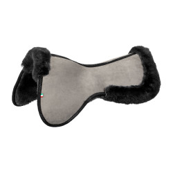 Amortecedor MF-S JCCS-S CW-CS Suécia com Pele de Carneiro Integral Acavallo Cinza / preto Cinzento Amortecedor MF-S JCCS-S CW-CS Suécia com Pele de Carneiro Integral Acavallo Cinza / preto Cinzento