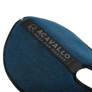 Amortecedor Piuma WFS com Bolsos e Levantamento Frontal/Traseiro em Feltro Acavallo Amortecedor Piuma WFS com Bolsos e Levantamento Frontal/Traseiro em Feltro Acavallo